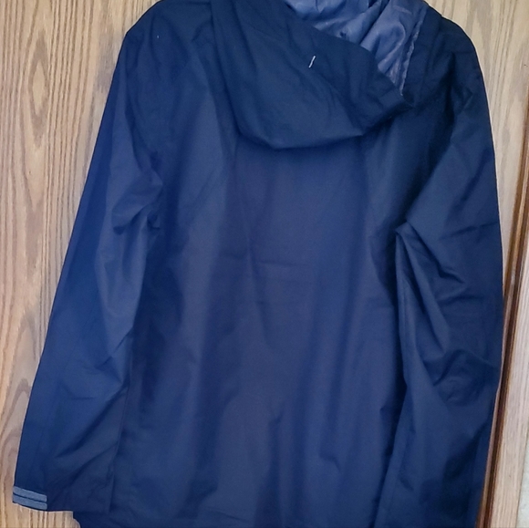 Elevate sports grey hooded Ansel Windbreaker jacket - size L - Picture 3 of 3